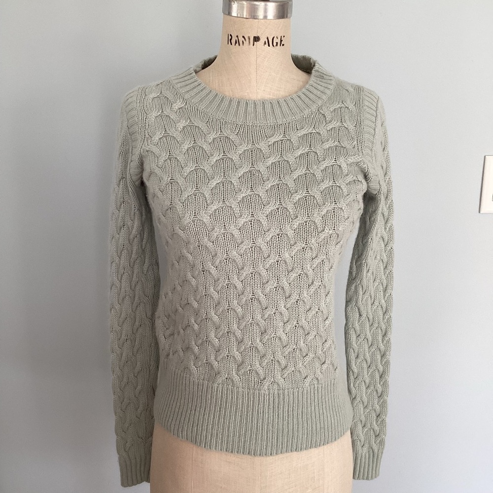 J.Crew Cable Crewneck Sweater Size XSmall